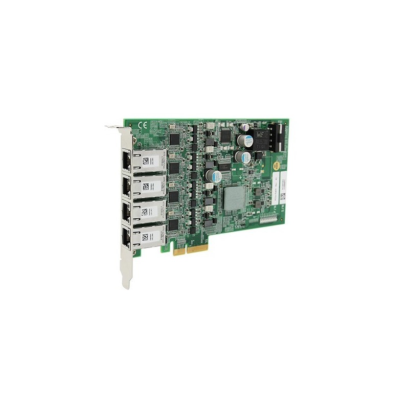 Carte d'acquisition Gigabit PCIe-PoE4+