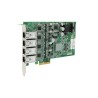 Carte d'acquisition Gigabit PCIe-PoE4+