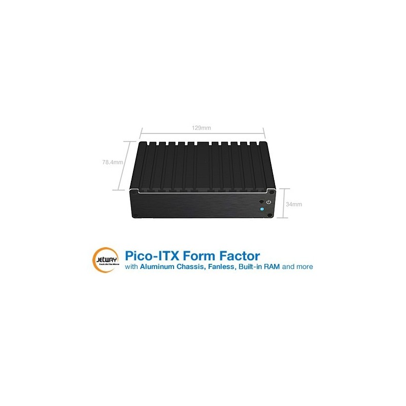 Mini PC fanless JBC400P93W-2930-B